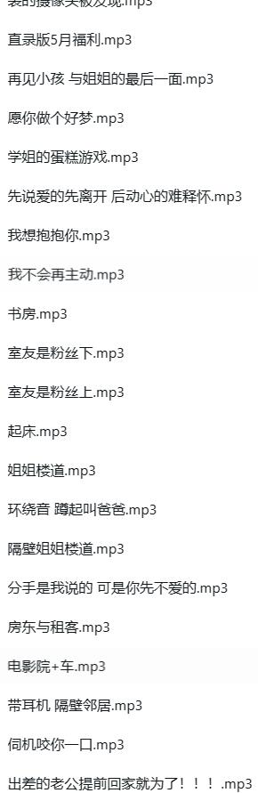 暴躁啊御ASMR：中文剧情音声30A｜御姐声线×沉浸式互动【30A/387MB】