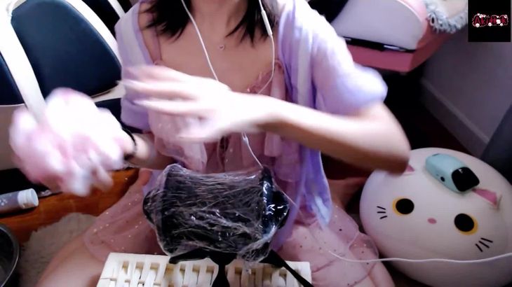 [aki秋水ASMR]满足你想要的一切幻想系列助眠视频超绝美食特写咀嚼音超满足是真nice！16