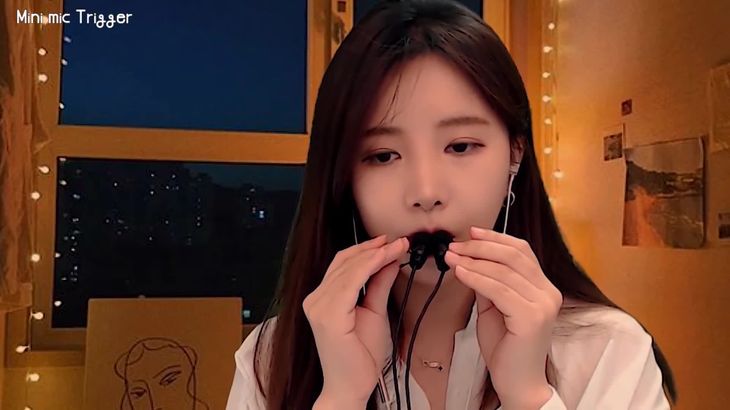 마이크니블링ASMR-강한-팅글-Nibbling-trigger