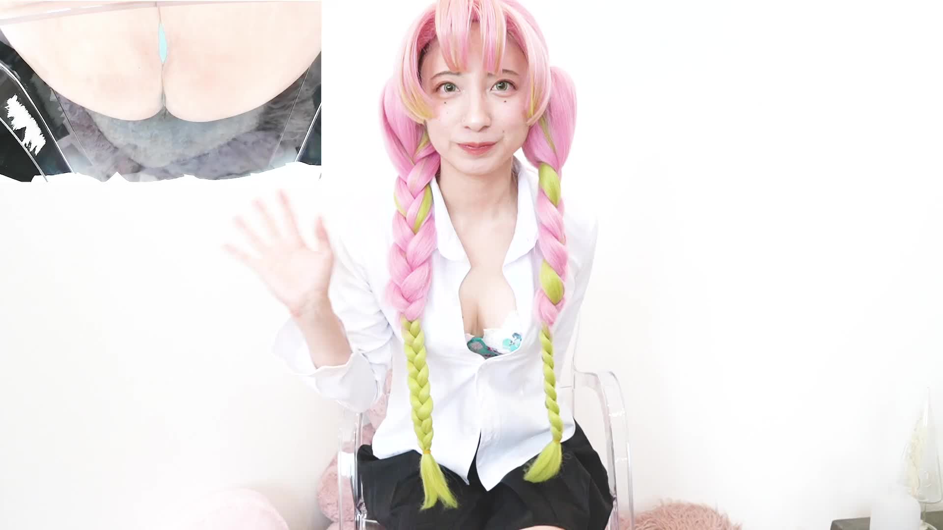 [污酱月乃ASMR]手持ちで高速バキューム?「んｯ…」イマ◯チオ