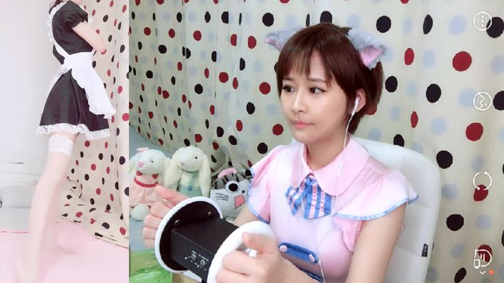 [菇菇ASMR]芦荟胶 按摩耳朵